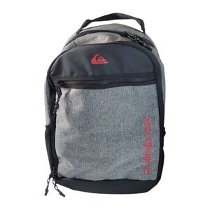 Quiksilver Backpack Bookie 2 Grey Laptop School College Travel Daypack